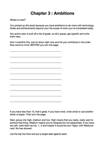 Sample page 3 from The Technology Leader's Handbook